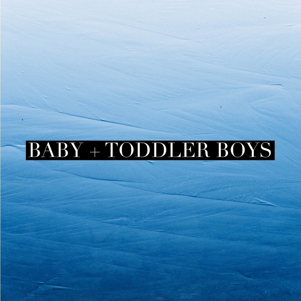 Baby and toddler boys clothes